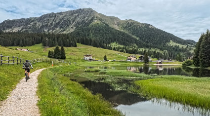 passo oclini emtb - lago lavazè
