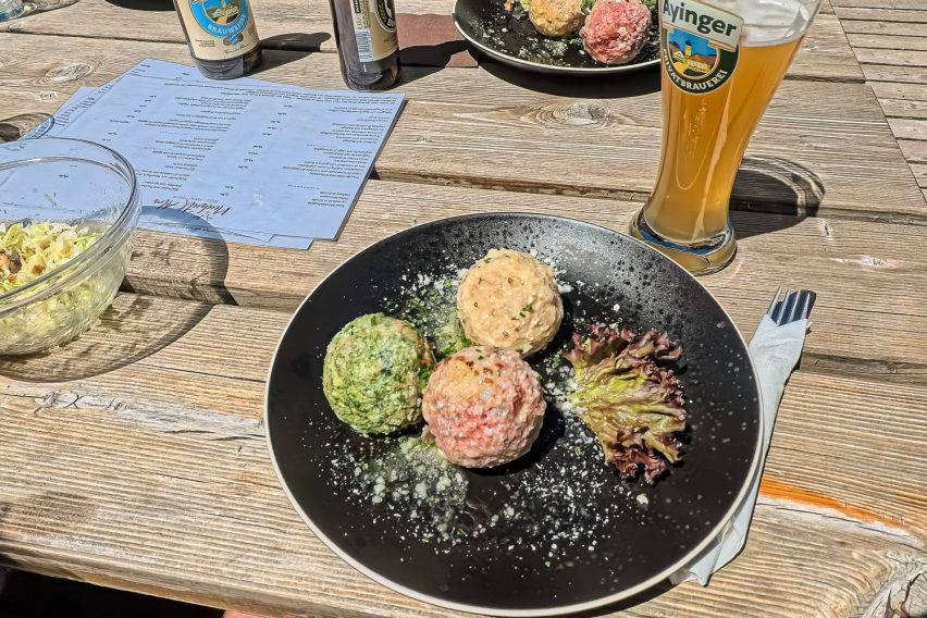 passo oclini emtb - malga Neuhütt pranzo