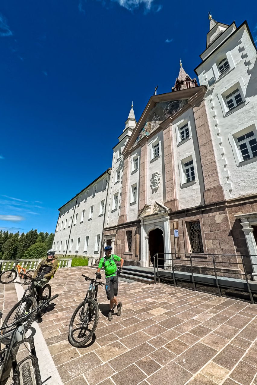 passo oclini emtb - santuario di Pietralba