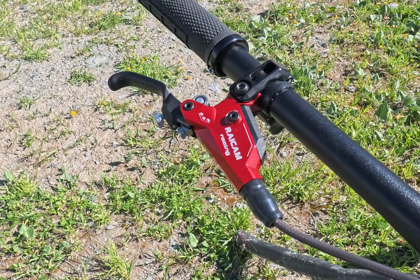 thok tp4 capsule collection - short test emtb - leva freno