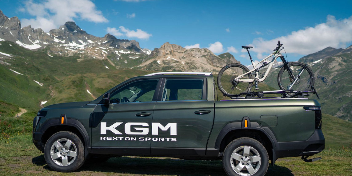 KGM Rexton Sports XL: il pick‑up che porta la MTB dove nasce l’avventura
