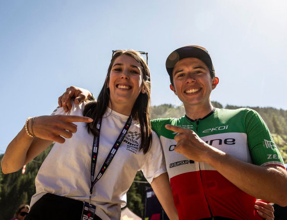 La Thuile MTB World Cup - XCO - Martina Berta e Valentina Corvi