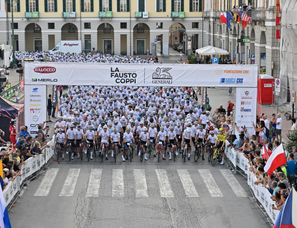 La Fausto Coppi Generali 2026, un successo da 2.700 iscritti