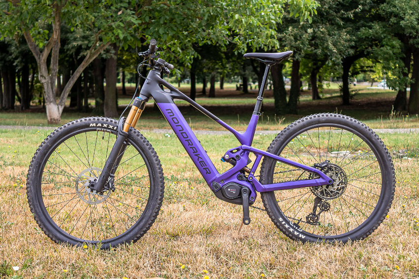 mondraker scree rr - emtb short test - bici lato sx
