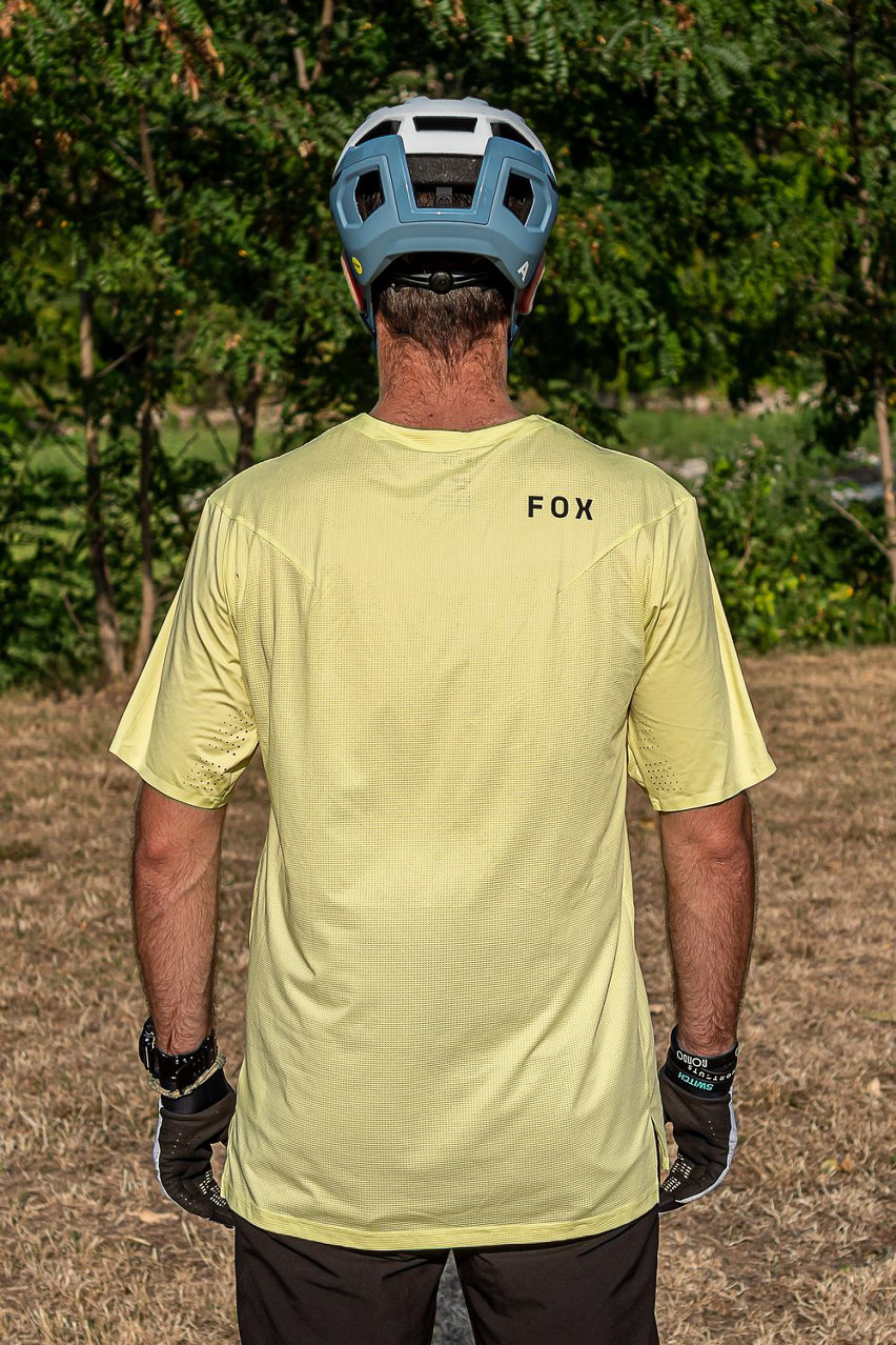 fox flexair ss jersey - test review - retro