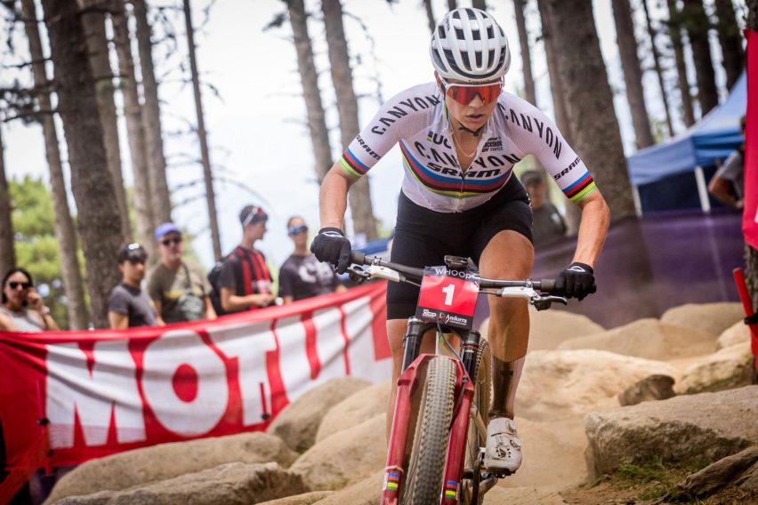 coppa del mondo mtb pal arinsal - jenny rissveds xco