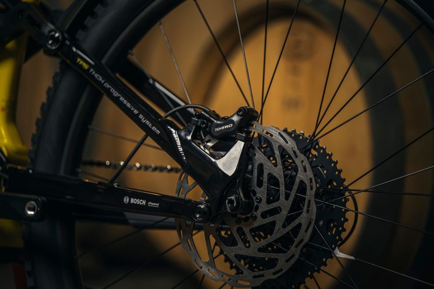 thok all.one - emtb short test - freno posteriore