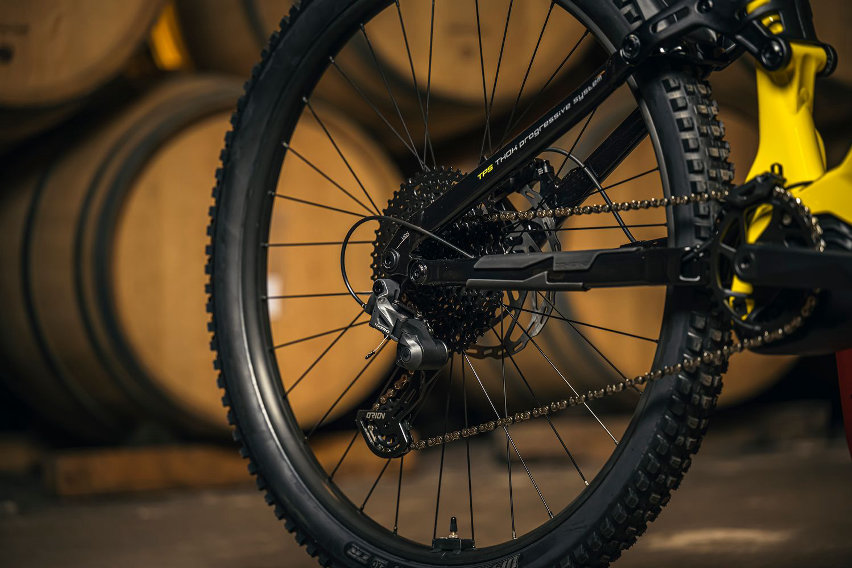 thok all.one - emtb short test - cambio posteriore