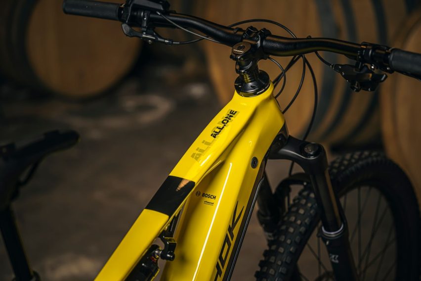 thok all.one - emtb short test - top tube