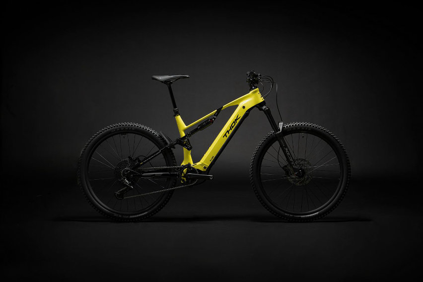 thok all.one - emtb short test - volt yellow