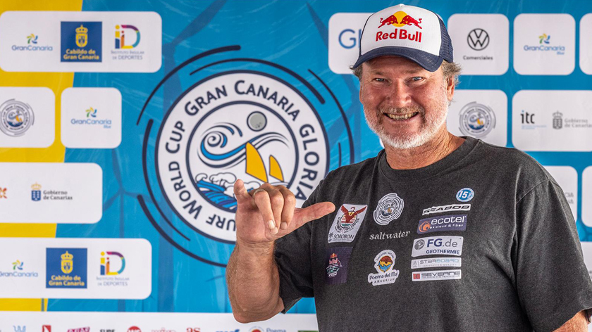 Björn Dunkerbeck e la Gloria Windsurf World Cup Gran Canaria