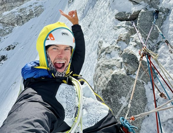 First ascent of the west face of Tahu Rutum: MILLET team achieves feat with new route “The Leopard of Higher Ground”