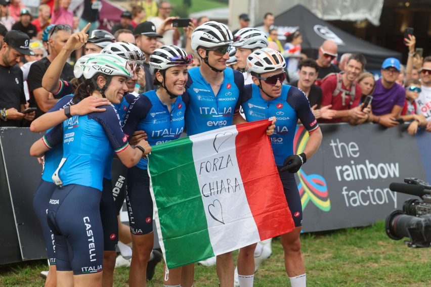 team relay - mondiali mtb 2026 val di sole - nazionale italiana