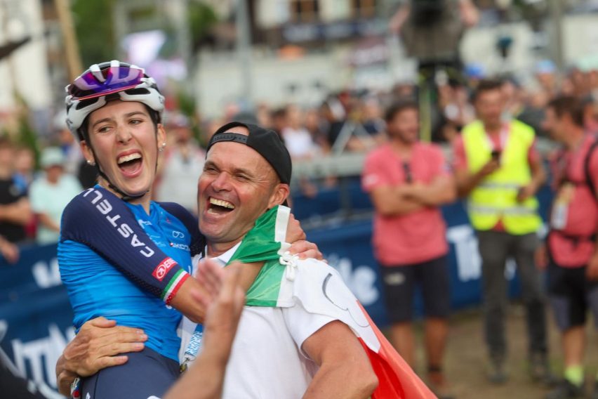 team relay - mondiali mtb 2026 val di sole - corvi e celestino
