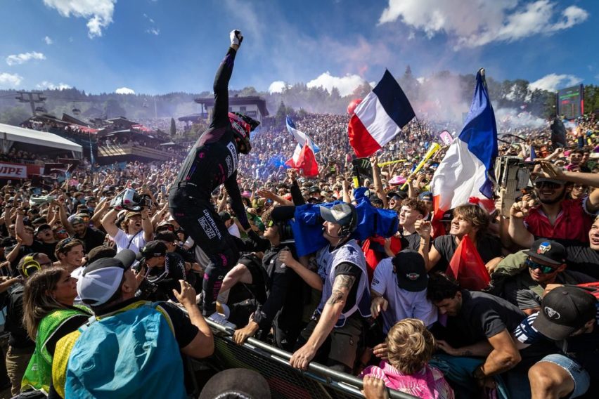 world cup dh 2026 - les gets - max alran arrivo