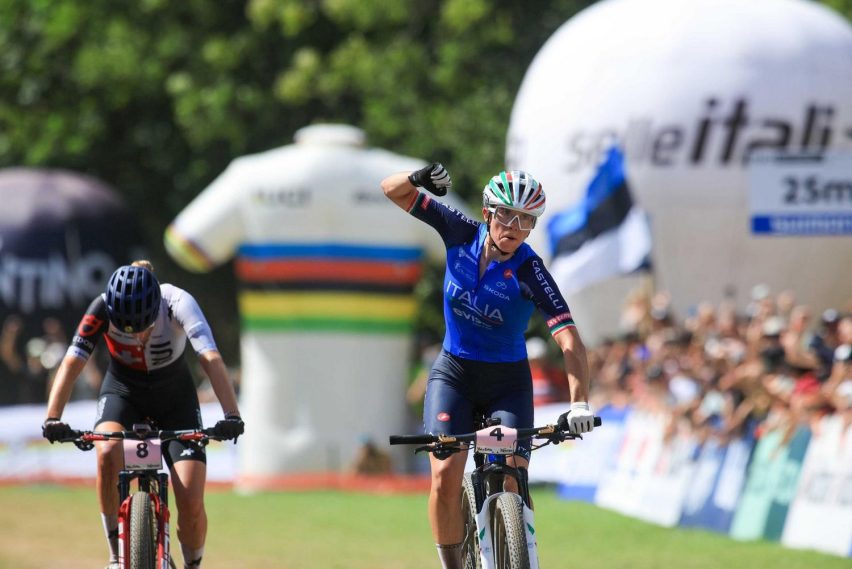 mondiali mtb xco 2026 val di sole - berta arrivo