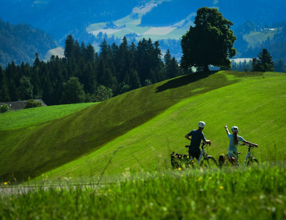 Höger u Chräche, in bici nell’Emmental