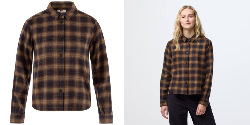Fjallraven Övik Boxy Flannel Shirt W
