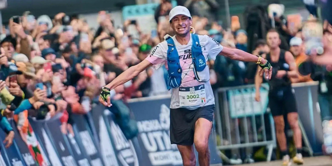 HOKA UTMB Mont-Blanc, Cristian Minoggio vince a mani basse la CCC con Kailas