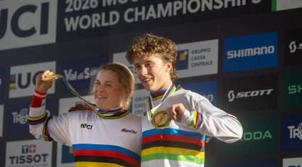 mondiali mtb 2026 val di sole - holl e goldstone - dh elite