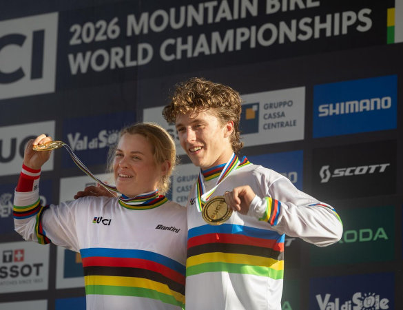 mondiali mtb 2026 val di sole - holl e goldstone - dh elite