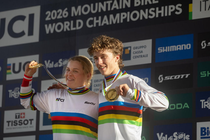 mondiali mtb 2026 val di sole - holl e goldstone - dh elite