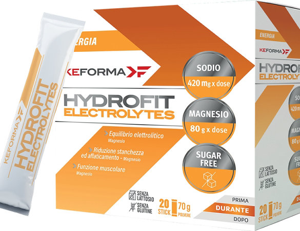 Keforma HYDROFIT Electrolytes, allenarsi al caldo…senza sorprese!