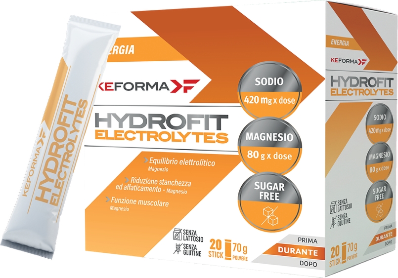 Keforma HYDROFIT Electrolytes, allenarsi al caldo…senza sorprese!