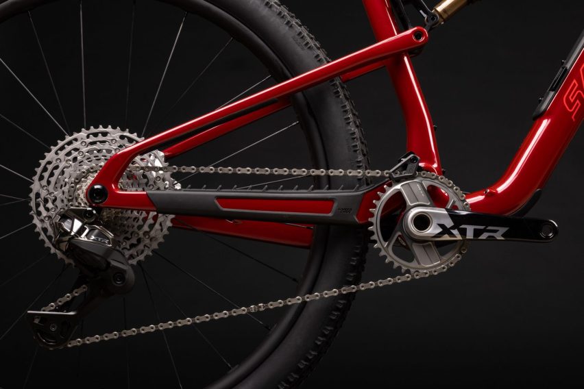 santa cruz blur 5 - nuova  mtb xc - carro posteriore