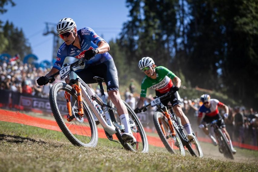 world cup xco 2026 les gets - mathieu van der poel gara