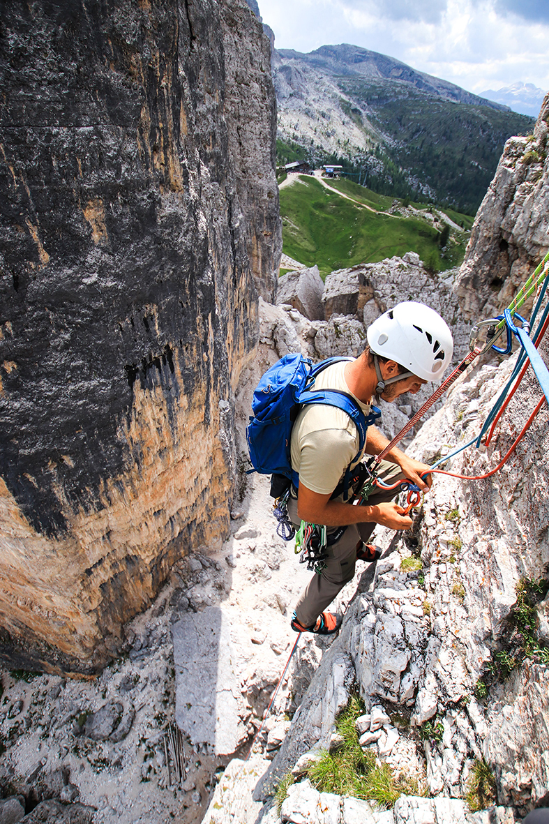 Arrampicata in Dolomiti Ortovox