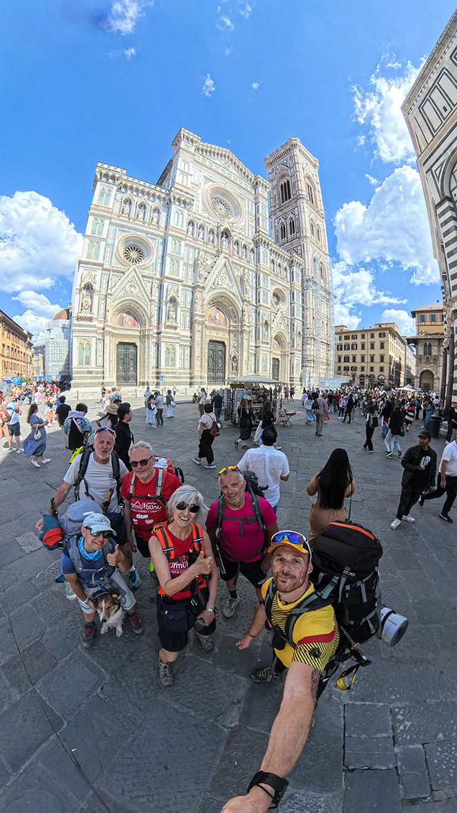 Andrea Lanfri, Cammino degli Dei