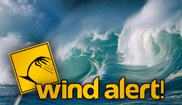 Wind alert: 29-30 agosto