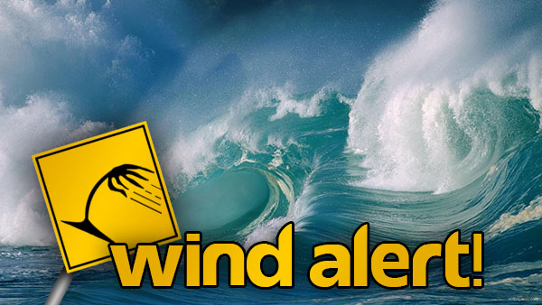 Wind alert: 8-9 agosto