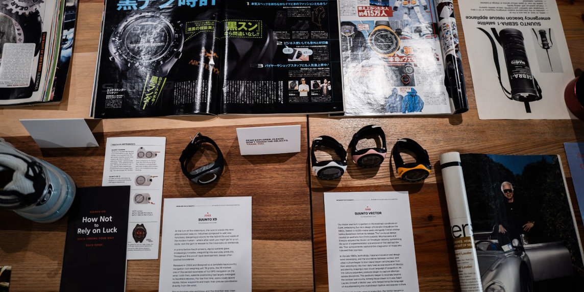 Suunto porta a Helsinki l’ultima tappa della mostra per i 90 anni: un viaggio nella storia del design finlandese
