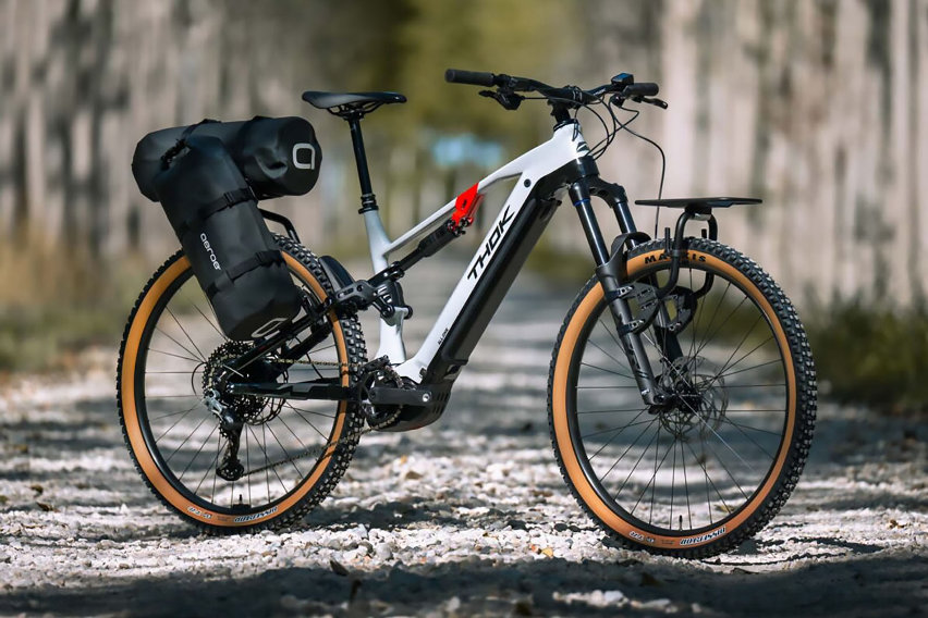 thok all.one gone - emtb bikepacking con portapacchi aeroe - cover