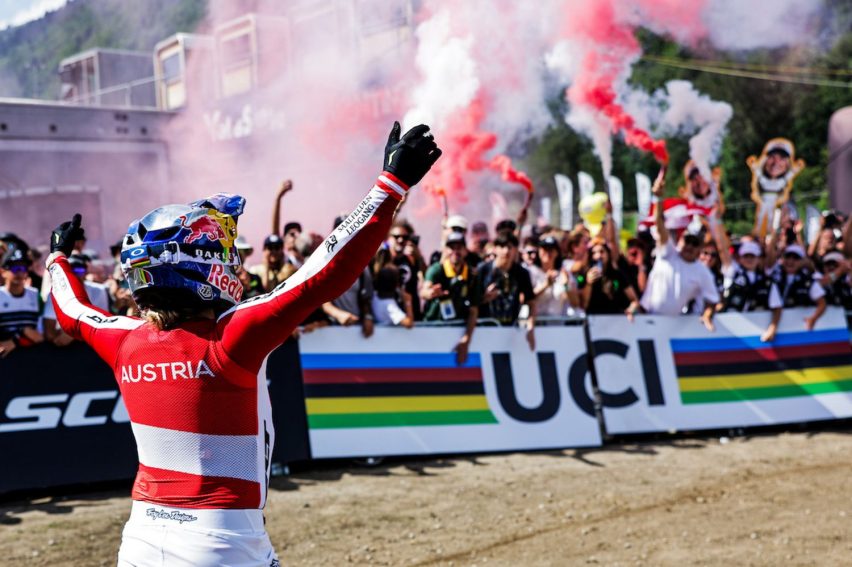 Mondiali MTB 2026 Val di Sole - DH Elite Women - festa arrivo