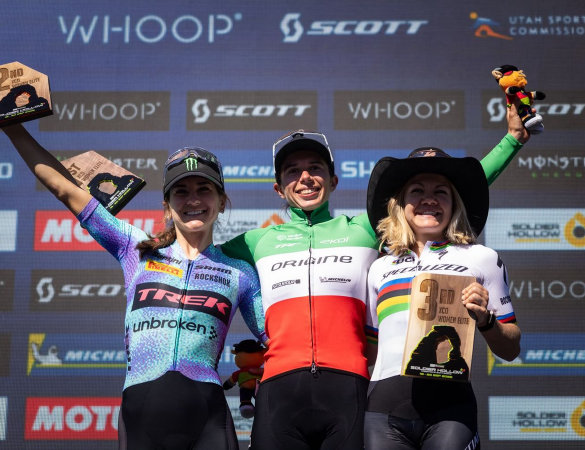 Soldier Hollow XCO World Cup - podio elite women