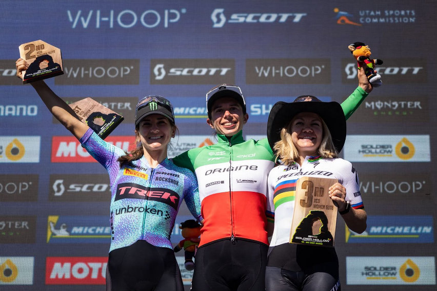 Soldier Hollow XCO World Cup - podio elite women