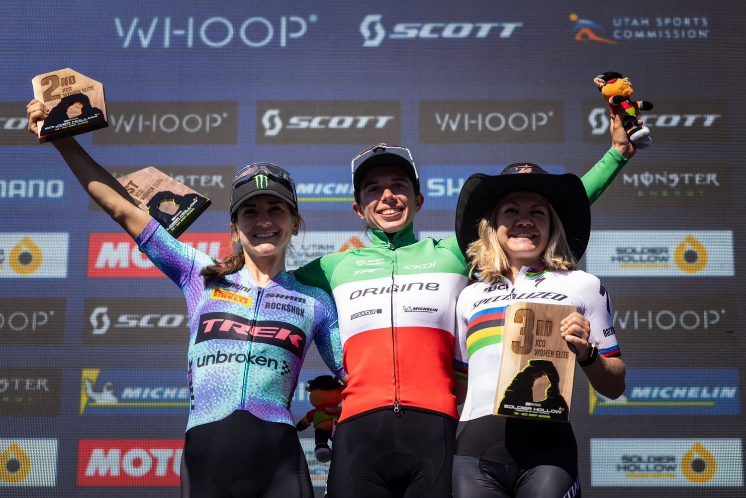 Soldier Hollow XCO World Cup - podio elite women