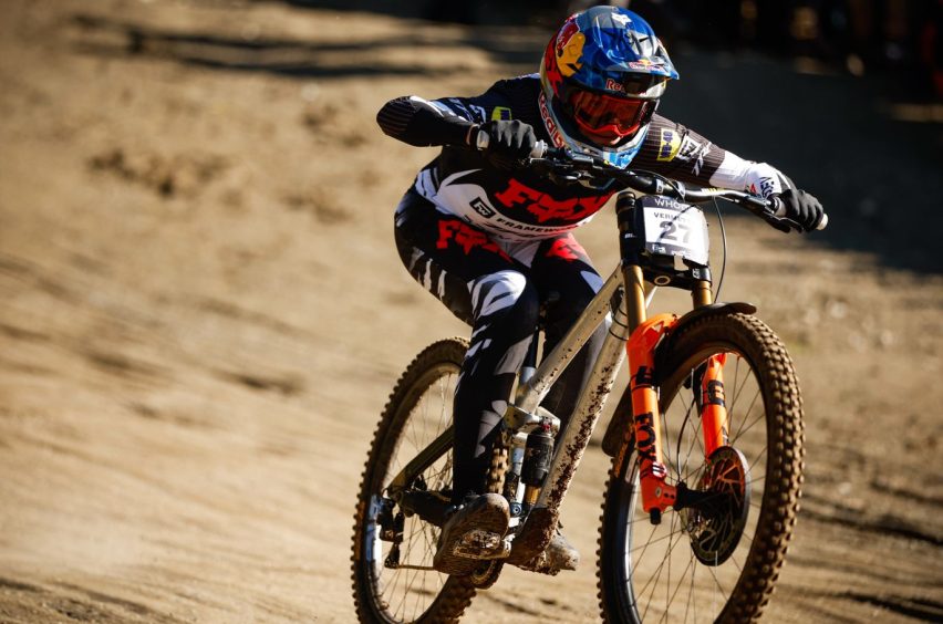 world cup dh whistler - asa vermette gara