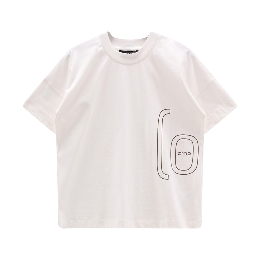 CMP Moving T-shirt boxy da donna con stampa