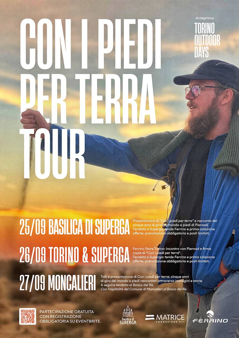 Pieroad con i piedi per terra tour