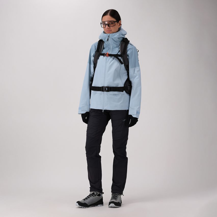 CMP - 3-layer hooded shell jacket