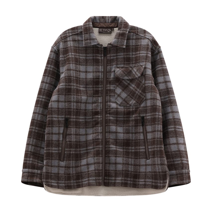 CMP Moving Men's Checked Padded Jacket