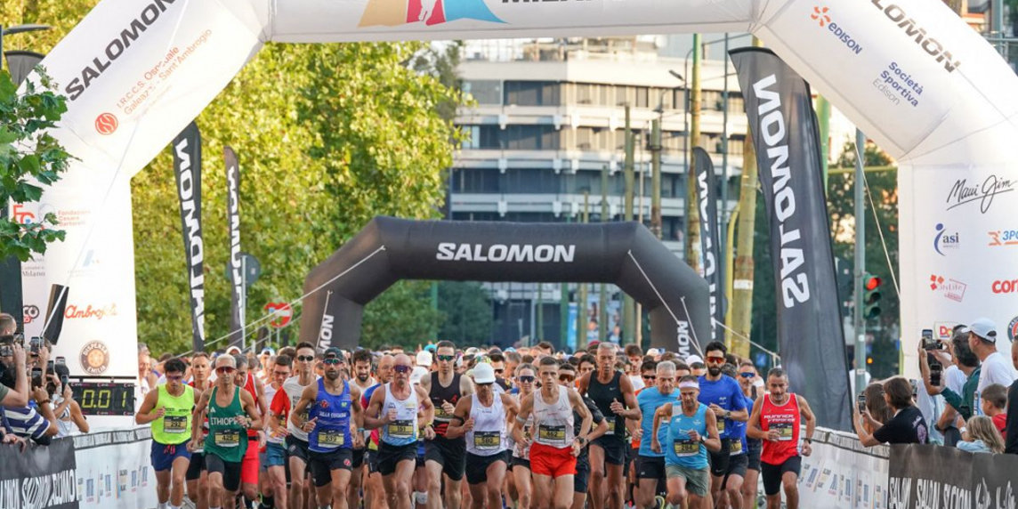 Salomon Running Milano, podio per Giacomotti e Porokhnavets