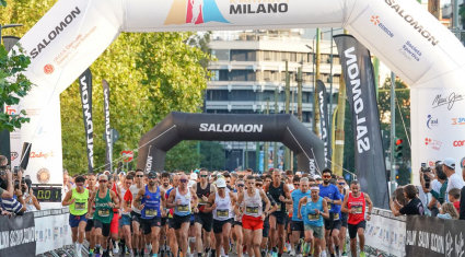 La sedicesima edizione della Salomon Running Milano ha riportato in città 3.000 runner, trasformando per una mattina la metropoli in un percorso muscolare fatto di salite, sterrati e passaggi nella Milano inedita.