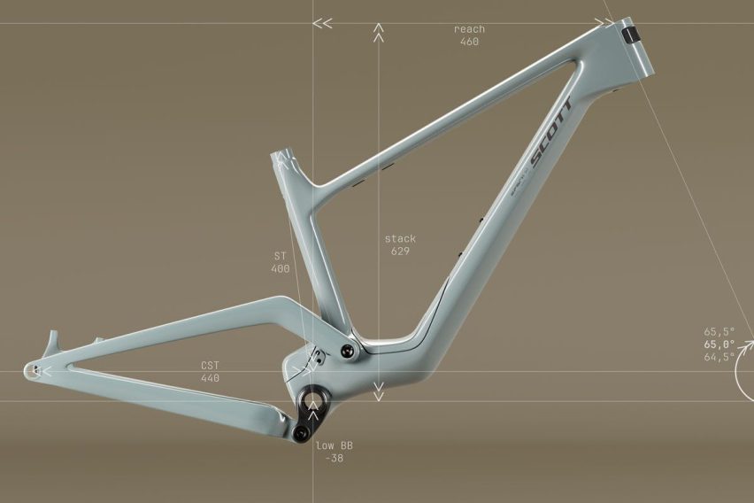 scott spark dc - trail bike - geometria