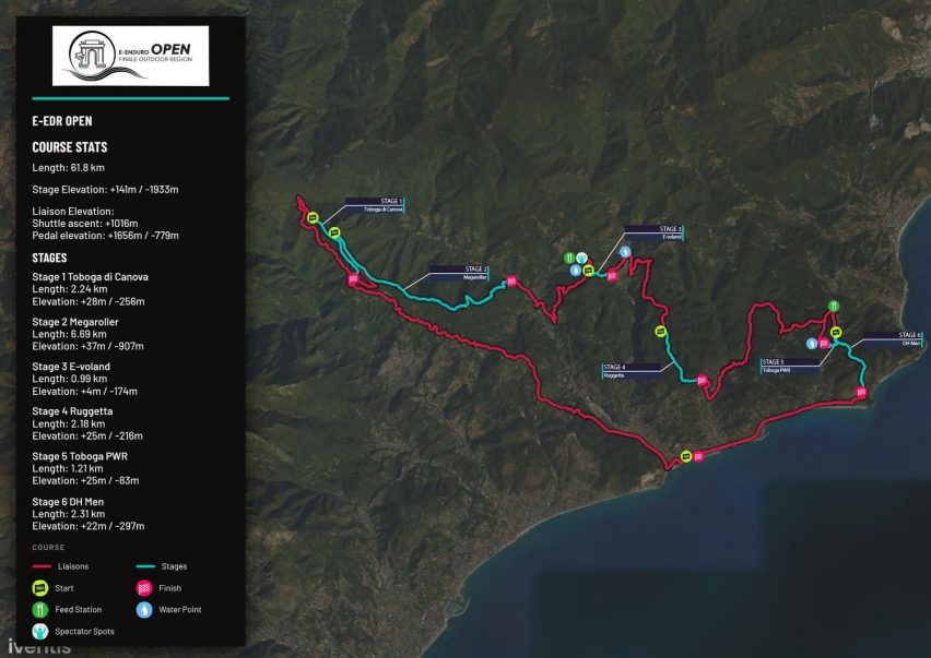 Mondiali UCI Enduro 2026 Finale Outdoor Region - percorso E-EDR Open