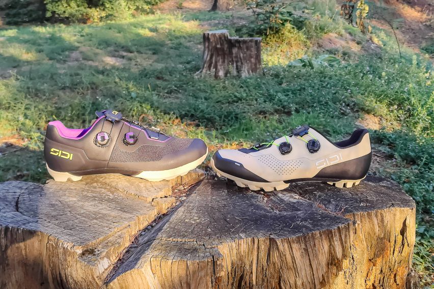 Sidi Dominator X e Sidi Ravix - scarpe mtb xc e gravel - lato esterno
